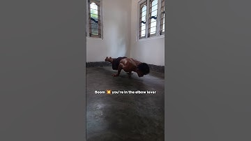 Learn the elbow lever ✅ #calisthenics #elbowlever #workout #calisthenicsindia #fitness #shorts