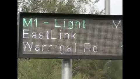 Monash Freeway Stage 2 Started