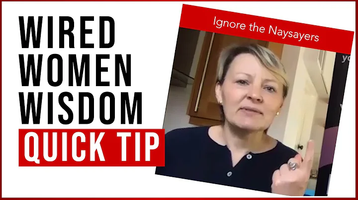 A Quick Tip For Not Being Held Back - Christine Ni...