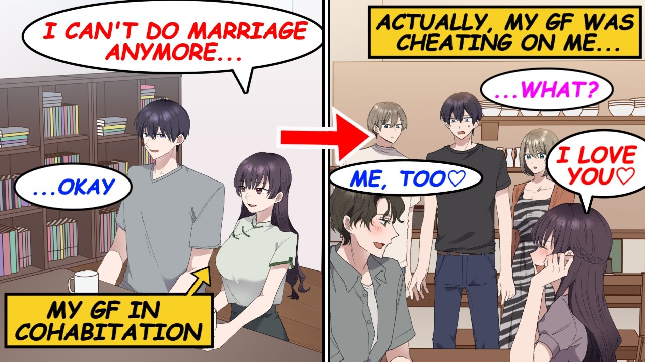 【Manga】My fiancee distanced herself from me, but she was cheating on me. My best friend was angry...