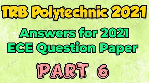 trb ece answer key 2021/trb polytechnic/trb polytechnic ece answer key 2021/trb ece answer key/trb