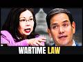 Tammy Duckworth Clashes With Marco Rubio Over Use Of Wartime Law