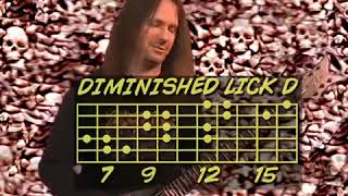 Exodus - Gary Holt's "A Lesson In Guitar Violence" Part 3 - More Licks