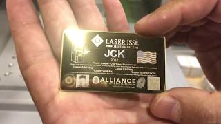 JCK 2018 Jewelry Show Laser Cutting Demonstration