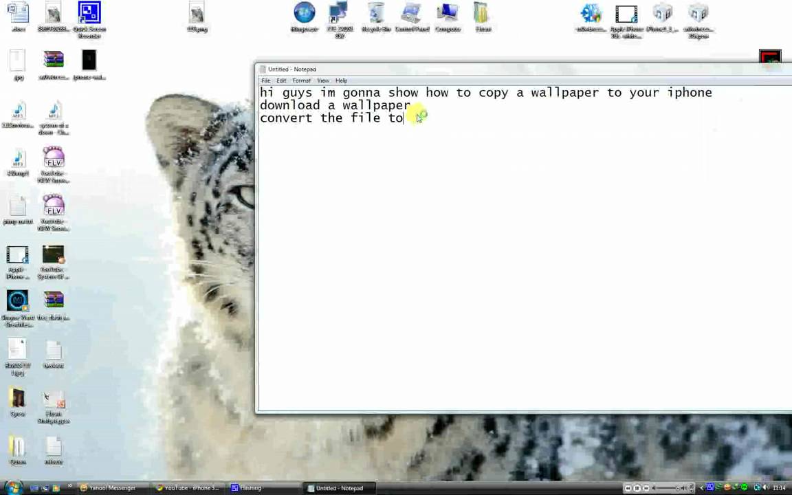 How to copy wallpapers to iphone YouTube
