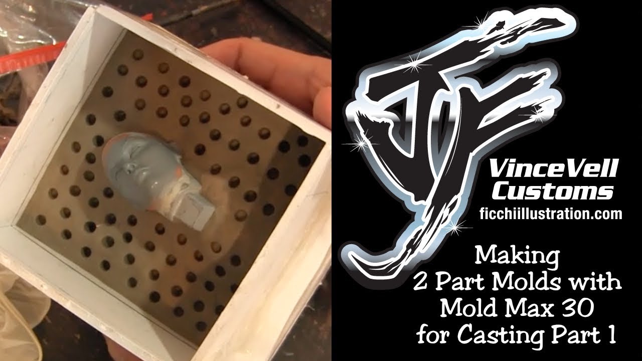 How To Make a 2 Part Silicone Mold Using Mold Max™ 25