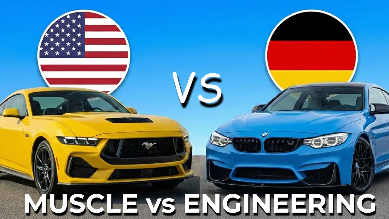 American Muscle vs German Engineering | Raw Power or Precision?