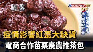 疫情影響紅棗大缺貨 電商合作苗栗棗農推茶包－民視新聞