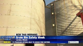 Firefighters urge caution around grain bins (1)