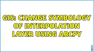 GIS: Change symbology of interpolation layer using ArcPy
