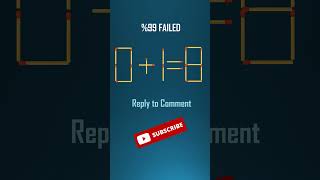 Can you solve this equaiton? #matchstick #puzzle screenshot 4