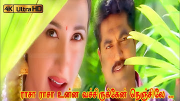 ராசா ராசா உன்ன வச்சிருக்கேன் நெஞ்சிலே பாடல் | Raasa raasa unnai tamil song | Sarathkumar love song .