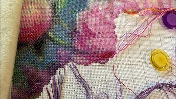 Cross Stitch Tutorial: New Colourflow Parking Method
