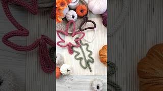 Knitted wire Autumn leaves 🍁. Fall Vibes.       #wireart #diy #autumnleaves #autumn #falldecor