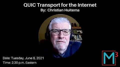 M3AAWG 52 - QUIC Transport for the Internet Promo