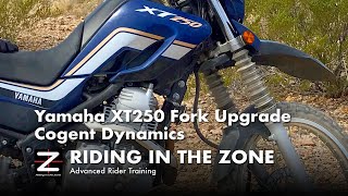 Cogent Dynamics Fork Upgrade  for the XT250