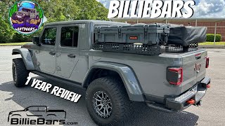 Is BillieBars the best low profile rack system on the market? 1 year review for Jeep Gladiator
