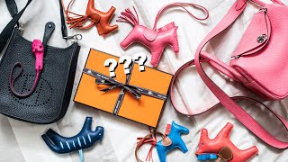 Hermes Paddock Horse Head Bag Charm Unboxing 