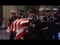 Former President George H.W. Bush honored at state funeral