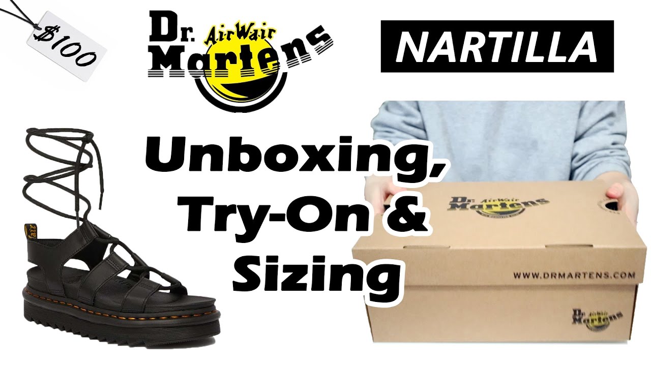 DR. MARTENS NARTILLA | Unboxing, Try-On & Sizing  | AERIN