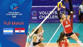 ARGENTINA vs CROATIA | Full 3rd Place Match | 2019 FIVB Women’s Volleyball Challenger Cup