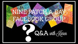 9 6 26 Talking quilting with Karen
