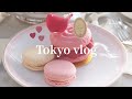 (sub) 🇫🇷 ラデュレでパリを感じる休日 / Afternoon tea at Ladurée / Ginza / Tokyo vlog