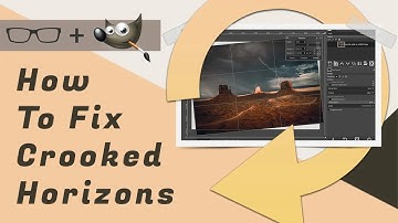 How To Straighten a Crooked Horizon In Your Photo With GIMP {2 Options}