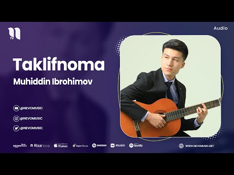 Muhiddin Ibrohimov — Taklifnoma (audio 2023)