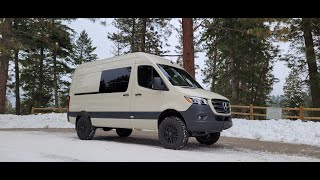 Launch Vans Dreambuilder Van! 2022  144&quot; 4x4 Sprinter!