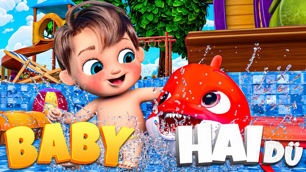 Baby Hai und seine Familie | Kinderreime für Kinder | Super Luca Deutsch #kinderlieder