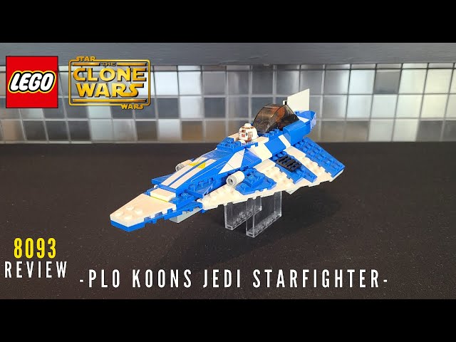 rulle Uafhængig I hele verden LEGO Star Wars Plo Koons Jedi Starfighter 8093 Review! - YouTube
