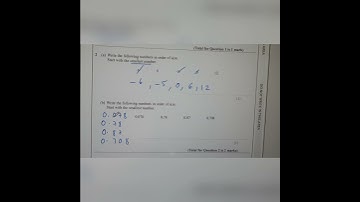 GCSE Maths Edexcel Foundation Paper 1 June 2018 Q2b