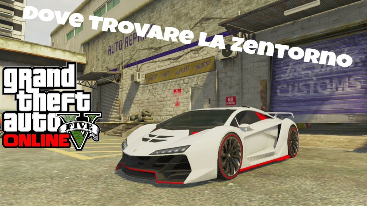 Come trovare la Zentorno su GTA V - YouTube