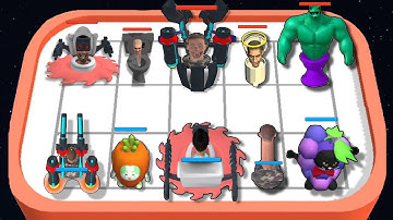 Merge Banana Cat vs Skibidi | Toilet Monster | Epic Banana Run Merge Master | Skibidi Toilet Battle