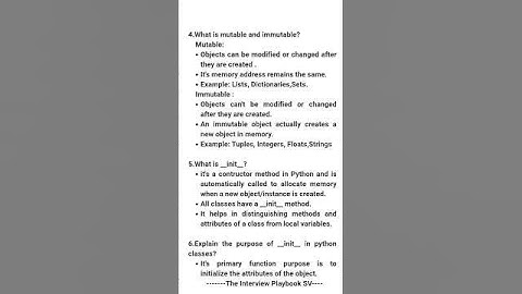 PYTHON INTERVIEW questions and answers | Python interview questions #viral #viralvideo #python