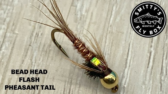 How to tie a bead head flashback PHEASANT TAIL NYMPH 