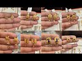 Gold earrings tops designs for daily use/1 gram gold earrings tops designs/Gold stud earrings design