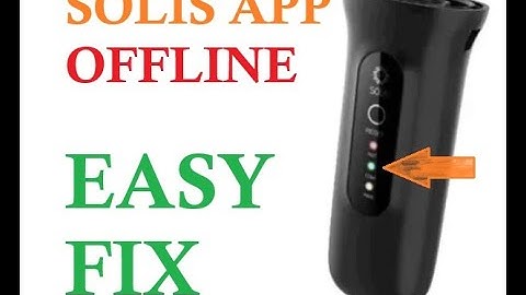 Solis Data Logger Offline - Easy Fix