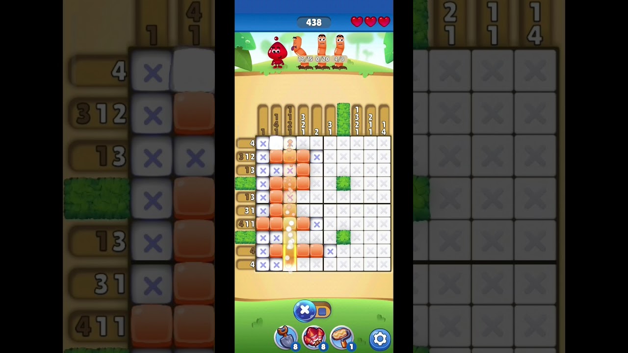Nono Crossing Level 438 #shorts #nonocrossing