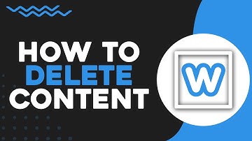 How To Delete Content In Weebly (Quick Tutorial)