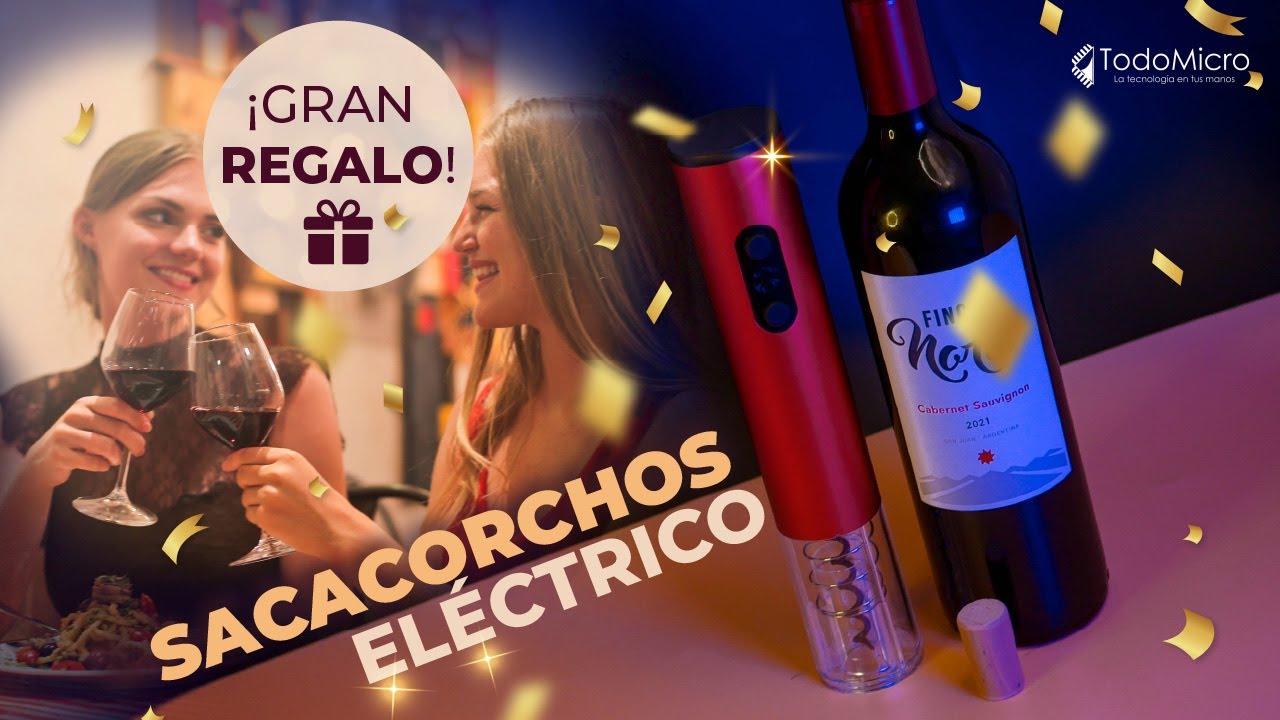 Vaporera eléctrica Aicok gratis destapador eléctrico de botellas de vino