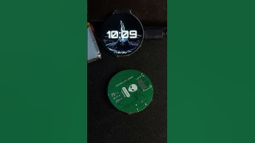 Smartwatch Esp32 Round screen #esp32 #jlcpcb