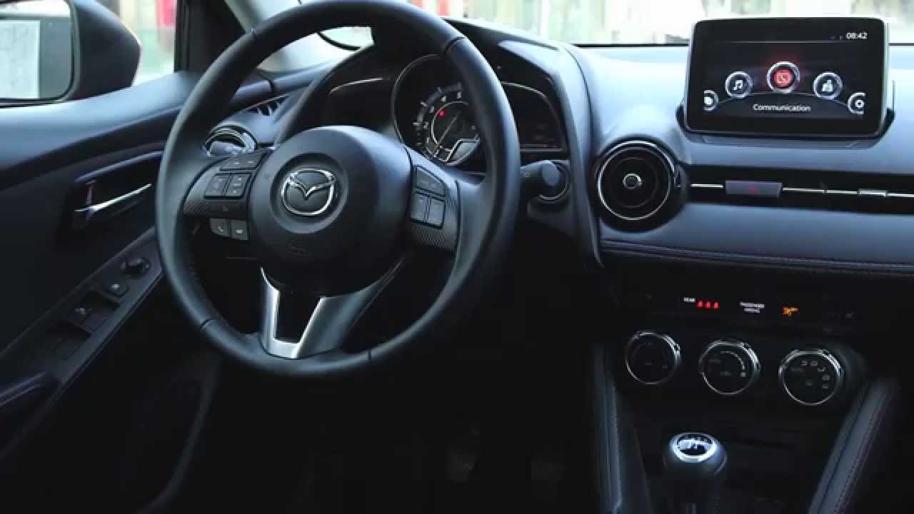 All New Mazda 2 Sneak Peek 2014 Interior Design Automototv