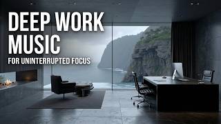 Deep Work Music | Ambient Focus Music for Coding and Flow State - Minimalist Office Beats