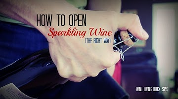 How to Open Champagne Like a Pro