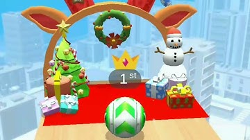 Sky Rolling Ball 3D - Android IOS mobile Gameplay  all level 2-10