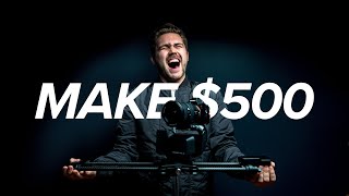 Make 500.00 This Weekend As A Videographer