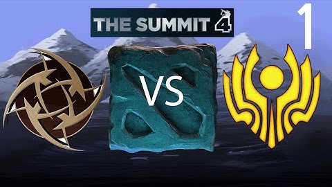 NIP vs CIS Rejects - Game 1 - Summit 4 Europe - LD & WinteR