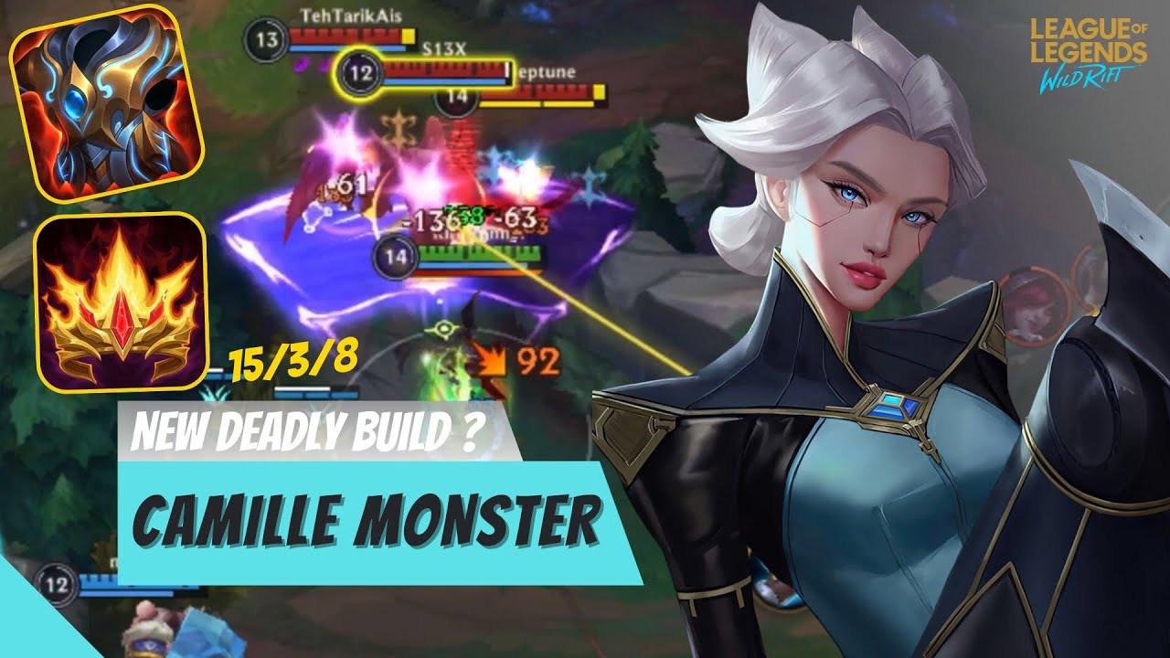 WILD RIFT | HOW TO DOMINATE BARONE LANE WITH CAMILLE!
